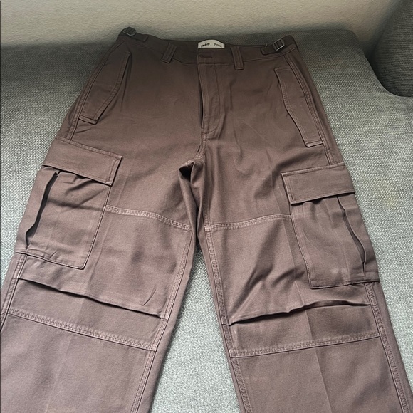 TNA Brown Cargo Pants - Picture 1 of 10